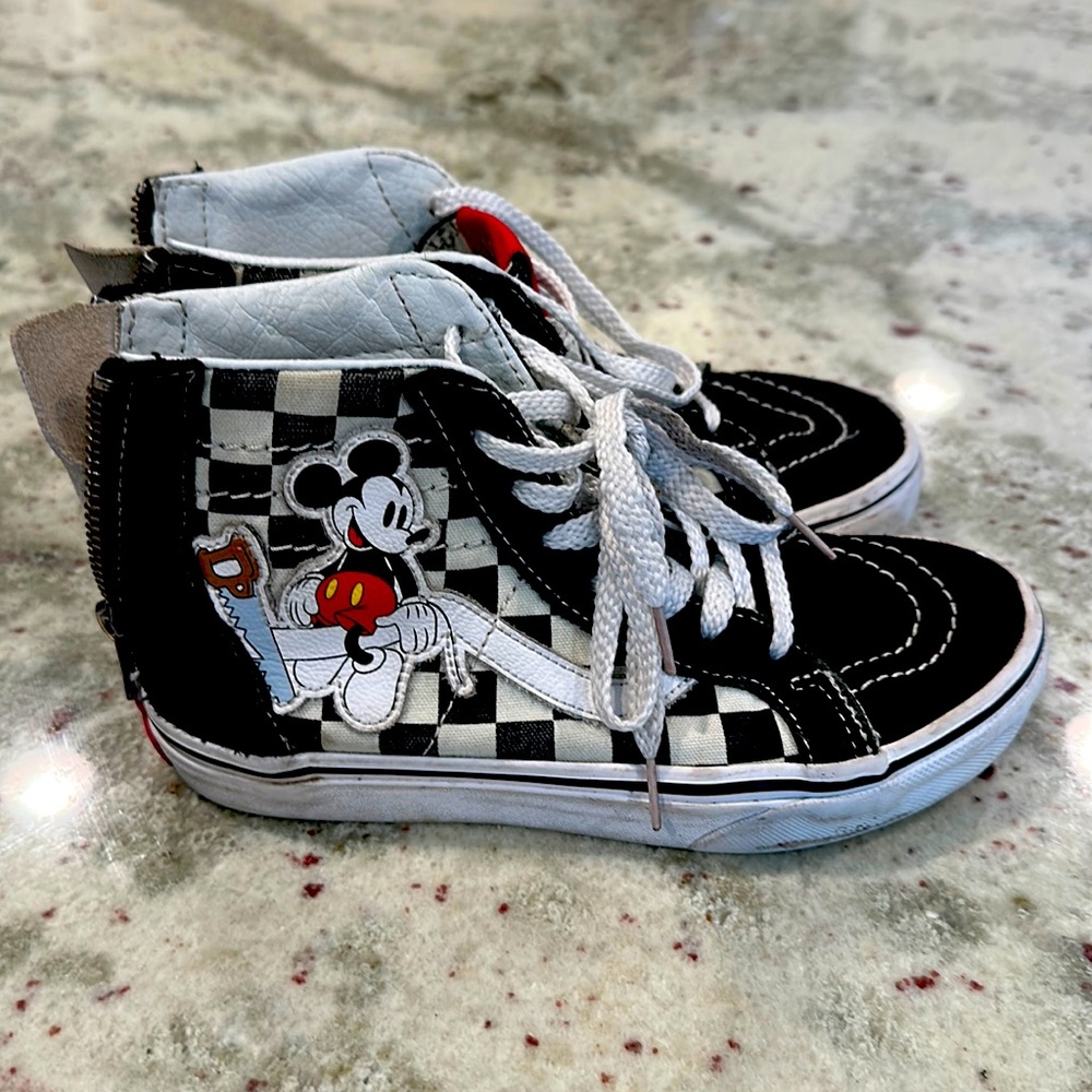 Rare Mickey Mouse vans